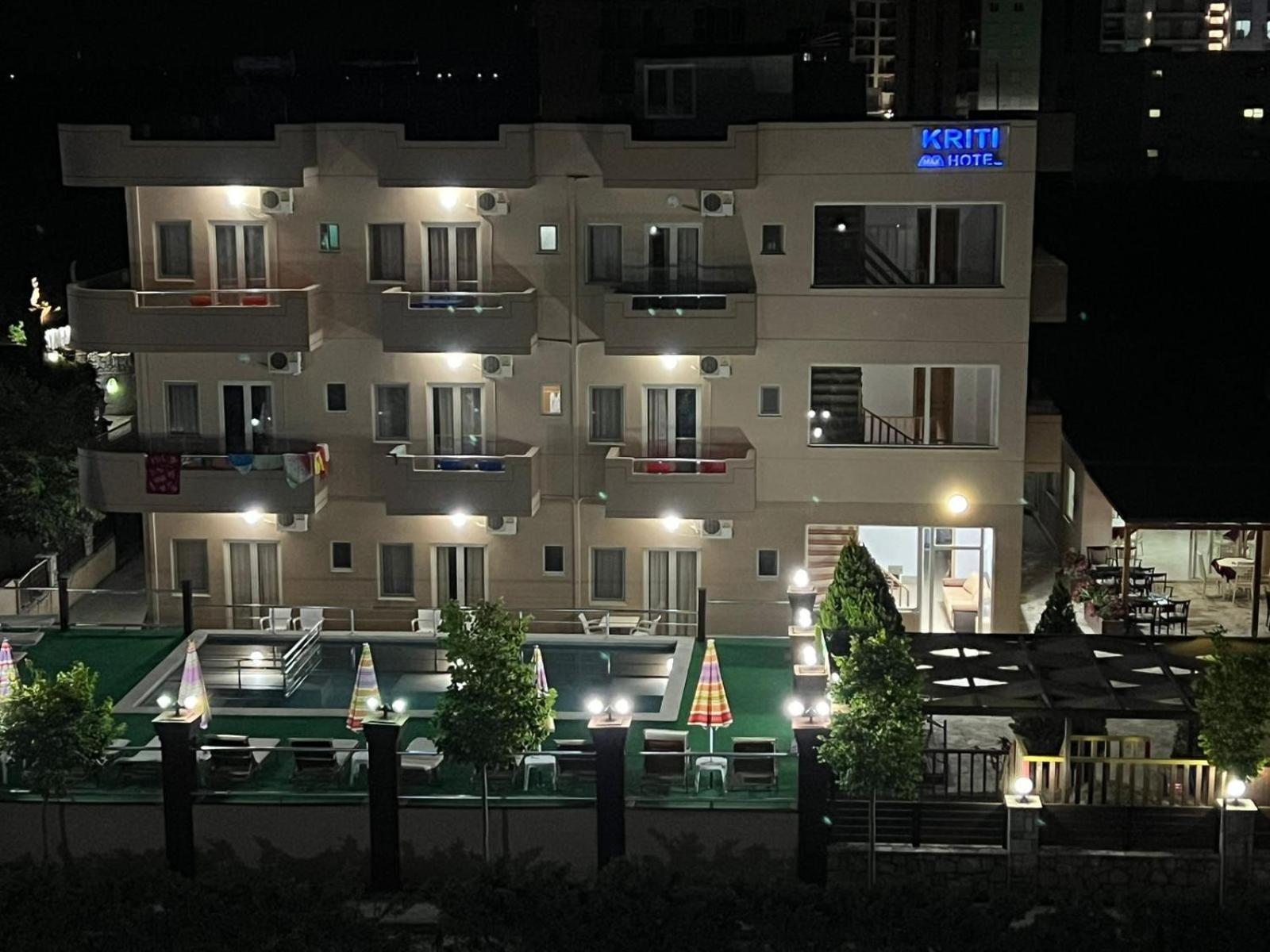 Hotel Kriti Max , Shengjin Шенгін Екстер'єр фото